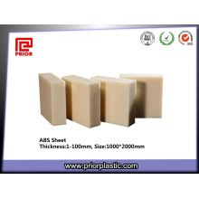 1-100mm Thickness Engineering Plastic ABS Sheet